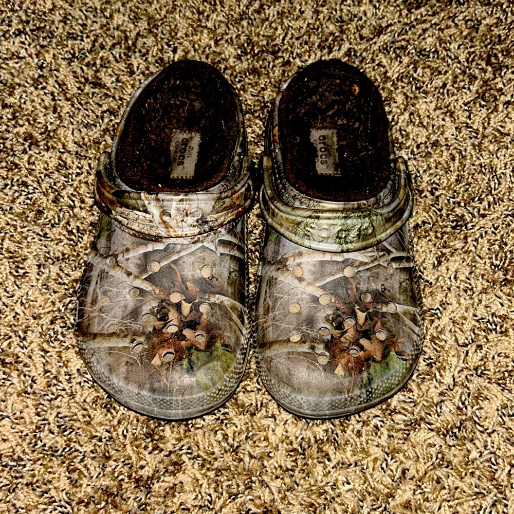 Fuzzy crocs